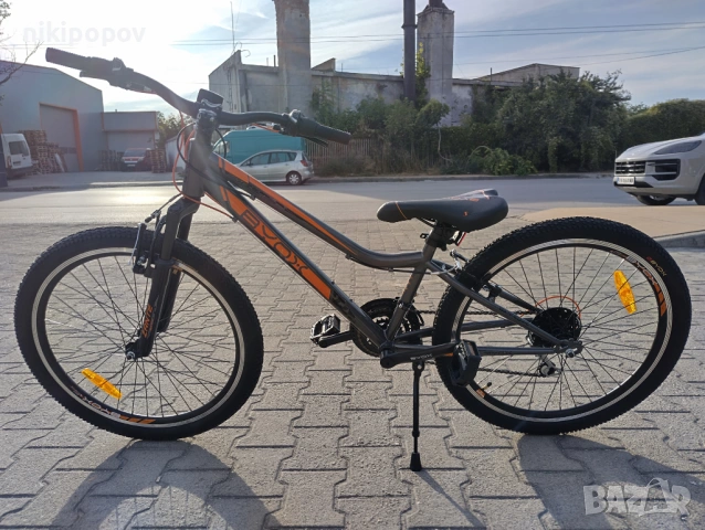 BYOX Велосипед 24" ZANTE сив, снимка 7 - Велосипеди - 53561554