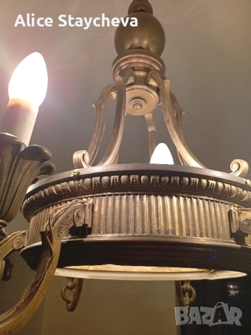 Полилей месинг , снимка 4 - Антикварни и старинни предмети - 51878868