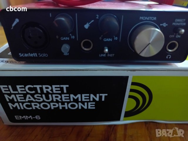 микрофон за измерване аудио акустика, снимка 4 - Микрофони - 43875762