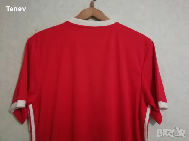 Бенфика оригинална нова футболна тениска фланелка L Adidas Benfica , снимка 3 - Тениски - 49681458