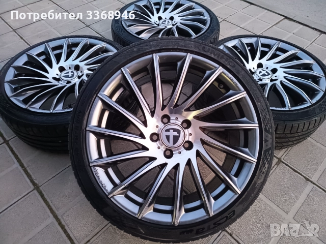Джанти Tomason TN16 18" 5x110 с чисто нови гуми 215/40/18