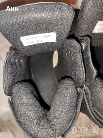 Мъжки зимни работни обувки oil resistant № 43, снимка 8 - Мъжки боти - 39294889