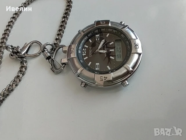 Джобен часовник марка GENEVE , снимка 4 - Мъжки - 50621484
