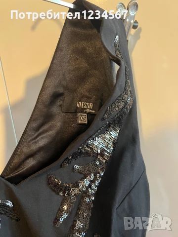 Уникална дизайнерска рокля Alessa, снимка 9 - Рокли - 51333495