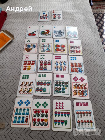 Стари детски карти за игра #7, снимка 3 - Антикварни и старинни предмети - 33641562