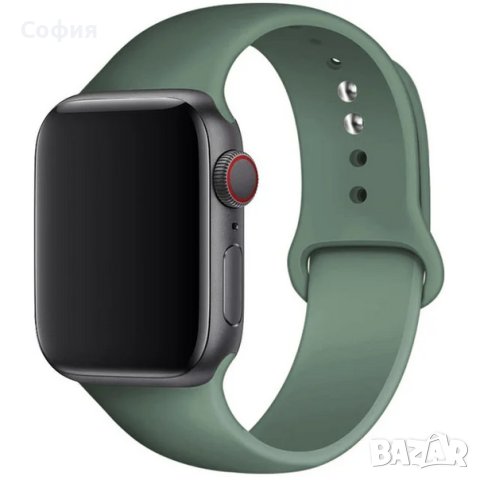 Нови, висококачествени, силиконови каишки за Apple Watch iWatch НАЛИЧНИ!!!, снимка 5 - Смарт гривни - 43764318