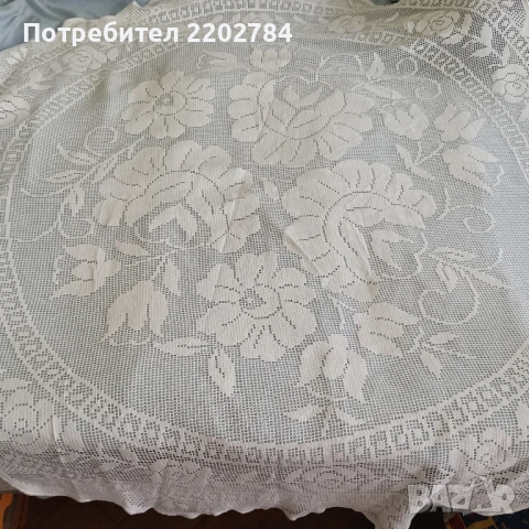 Покривки за кръгла маса, кръгла покривка на една кука, снимка 1