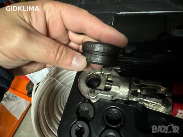 Продавам нови Клещи за кримпване на фитинги YATO, U-TH, 16 - 32 мм, снимка 4 - Клещи - 43158308