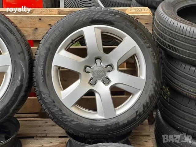 5х112 17 Цола Оригинални Ауди А4 А6 Audi A4 A6 5x112 ET 39 J 8, снимка 3 - Аксесоари и консумативи - 52151934