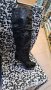 Дамски чизми,естествена кожа с лаково покритие, снимка 4