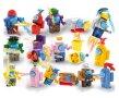 16 Амонг Ус Ъс Among Us малки пластмасови фигурки лего конструктор играчки и топери за торта украса