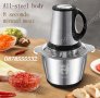 Електрически Кухненски Робот 5L. За Смилане На Месо И Зеленчуци Месомелачка, снимка 9
