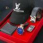 🤩Louis Vuitton уникални мъжки подаръчни комплекти / различни цветове🤩, снимка 3