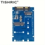 Адаптер TISHRIC – mSATA и M.2 NGFF (SATA) към 2.5" SATA SSD, 6.0Gbps, снимка 3