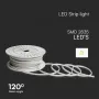 LED лента 2835 220V IP65 120LED Неутрално Бяла Светлина 50m/ролка, снимка 2