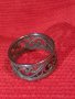 АРТ ДЕКО СРЕБЪРЕН ФИЛИГРАНЕН МАЙСТОРСКА АЖУРНА ЮВЕЛИРНА ИЗРАБОТКА НЕЖЕН ПРЪСТЕН СРЕБРО 17073, снимка 14