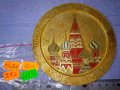 ПОКРОВСКИЙ СОБОР XVI ВЕК Стара РУСКА МЕТАЛНА СУВЕНИРНА ЧИНИЙКА СССР с ЦЪРКВА 41552, снимка 3