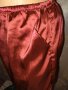 Secret Possesions M- Сатенени шорти в бордо с джобчета , снимка 4