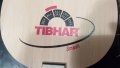 хилка за тенис на маса нова дърво tibhar smash concave ново с много контрол  гуми гладки tibhar volc, снимка 4