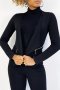 Дамско сако (блейзър) с ревер и джобове с цип, 3цвята - 024, снимка 13