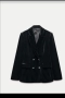 Кадифе костюм Zara, снимка 2