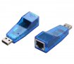 Нова USB LAN карта от RJ45 F към USB M - интернет адаптер 10/100Mbps, снимка 2