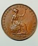 RARE. UK. HALF PENNY 1841, снимка 2