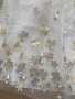 Празнична нова рокля Monsoon с 3d цветя, цвят слонова кост, 164-170см., 14-15г., снимка 6