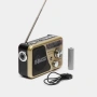 Преносимо радио WAXIBA XB-521 – FM/AM/SW, USB и AUX, акумулаторно, снимка 7