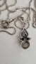 Сребърен синджир с висулка , снимка 4