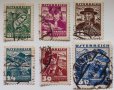 Австрия, 1934 г. - част от серия пощенски марки, клеймо, 1*4, снимка 1