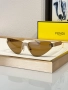Fendi Слънчеви Очила С UV400 Защита С ПОДАРЪК🎁Кутия И Кърпичка - Различни Цветове Код LFS616, снимка 3