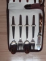 Комплект-вилици,лъжици и нож "ВТ" в стилен несесер,ретро, снимка 2