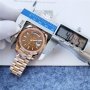 Mъжки часовник Rolex Day Date Presidential Everose Gold Chocolate с автоматичен механизъм, снимка 4