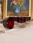 LUMINARC "Ruby Red cavalier".Ретро рубинено червени чаши за шампанско 8 броя. Отлично състояние., снимка 6