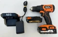 AEG BSB18G4 - Ударен винтоверт 2x18V 2.0Ah 2024г., снимка 1