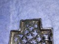 АЖУРЕН СРЕБЪРЕН ВИНТИДЖ - АРТ КРЪСТ МАРКОВО СРЕБРО 925 МАЙСТОРСКА ДИЗАЙНЕРСКА ИЗРАБОТКА 27661, снимка 8