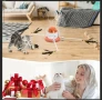 IOKHEIRA 4 в 1 Интерактивна играчка с пера за котки, снимка 6