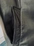Дълъг черен кожен тренчкот,тренд, снимка 14