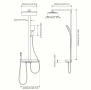 Душ Комплект с Термостат и Водопаден Спрей, снимка 8