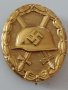 Немски орден първа степен златен"За раняване"WW2, снимка 1 - Антикварни и старинни предмети - 36692608