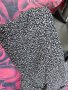 Нова Черно-бяла рокля Солей плисе под коляното 2ХЛ Намалена от 60 лв , снимка 4