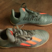 Adidas Ndoor X 19.3 IN J Soccer Shoes Размер EUR 37 1/3 / UK 4 1/2 детски за футбол в зала 187-13-S, снимка 1 - Детски маратонки - 43050615