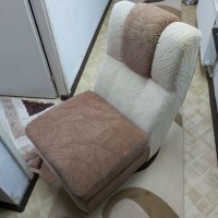 Холов диван с фотьойл, снимка 3 - Дивани и мека мебел - 38760465