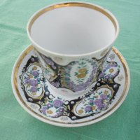 Руска порцеланова чаша с чинийка 360 мл, снимка 6 - Чаши - 35008978