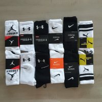 Оригинални високи чорапи NiKE, JORDAN , UNDER, PUMA. Универсален размер 36 - 46 , снимка 7 - Мъжки чорапи - 38217807