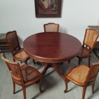 Трапезна маса със столове, снимка 4 - Столове - 43554798