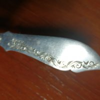 Два посребрени ножа за риба , снимка 2 - Антикварни и старинни предмети - 26288803