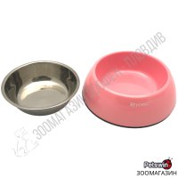 Купа за Домашен Любимец - Куче/Коте - Deluxe Dual Bowl Pink - S, M, L, снимка 2 - За кучета - 29306141