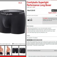 Comfyballs superlight Mens Boxer, снимка 11 - Бельо - 32941003